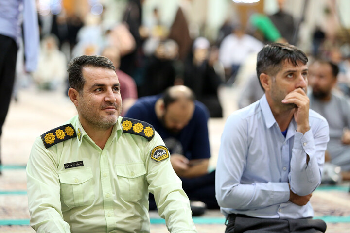 تصاویر/ بزرگداشت دولتمردان شهید در حرم مطهر بانوی کرامت