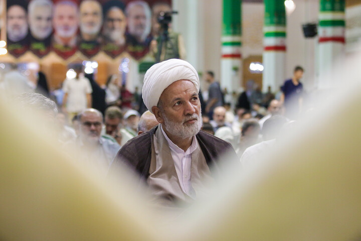 تصاویر/ بزرگداشت دولتمردان شهید در حرم مطهر بانوی کرامت