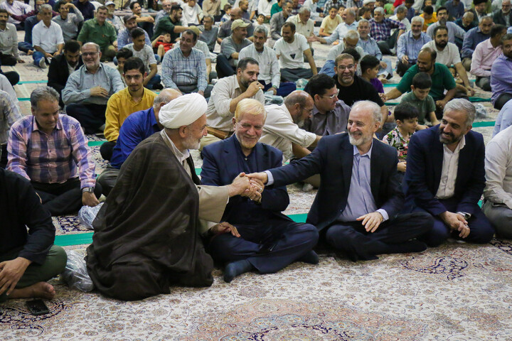 تصاویر/ بزرگداشت دولتمردان شهید در حرم مطهر بانوی کرامت