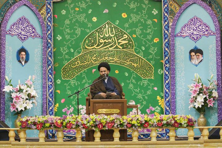 تصاویر/ بزرگداشت دولتمردان شهید در حرم مطهر بانوی کرامت