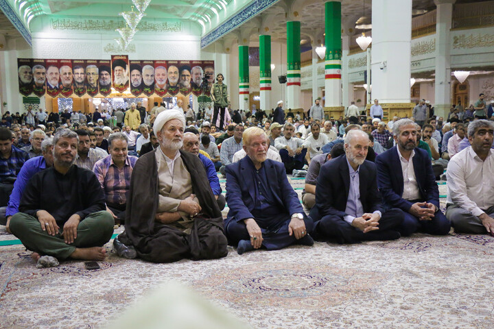 تصاویر/ بزرگداشت دولتمردان شهید در حرم مطهر بانوی کرامت