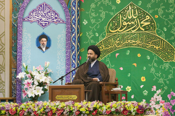 تصاویر/ بزرگداشت دولتمردان شهید در حرم مطهر بانوی کرامت