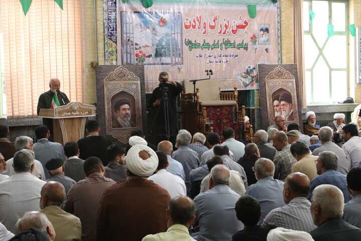 تصاویر/ جشن میلاد پیامبر اکرم (ص) و امام صادق(ع) در مسجد مدرسه علمیه همدان