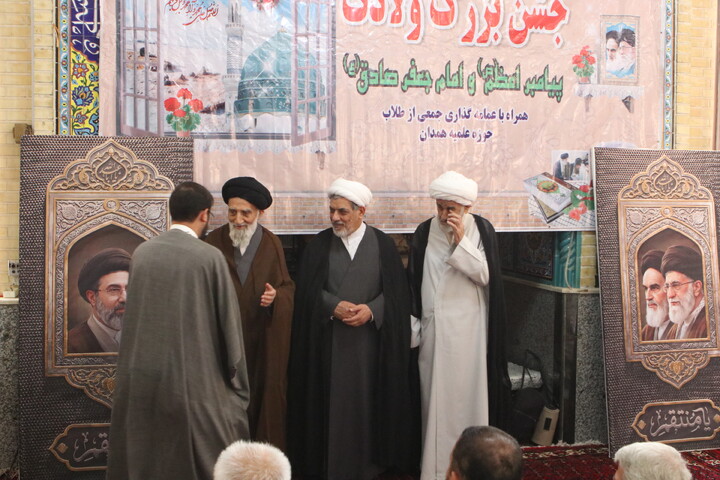 تصاویر/ مراسم عمامه گذاری در همدان