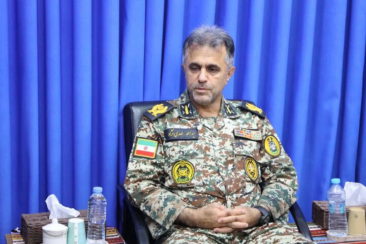 تصاویر/ دیدار فرمانده پدافند هوایی ارتش شمال کشور با نماینده ولی فقیه در مازندران