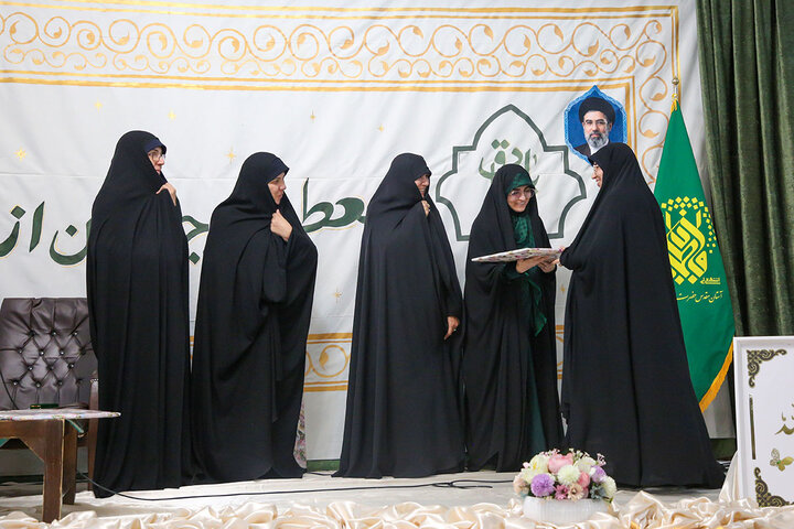 جشن بزرگ میلاد پیامبر اکرم (ص) و امام صادق (ع) با حضور پرشور ویژه خدام خواهر حرم بانوی کرامت