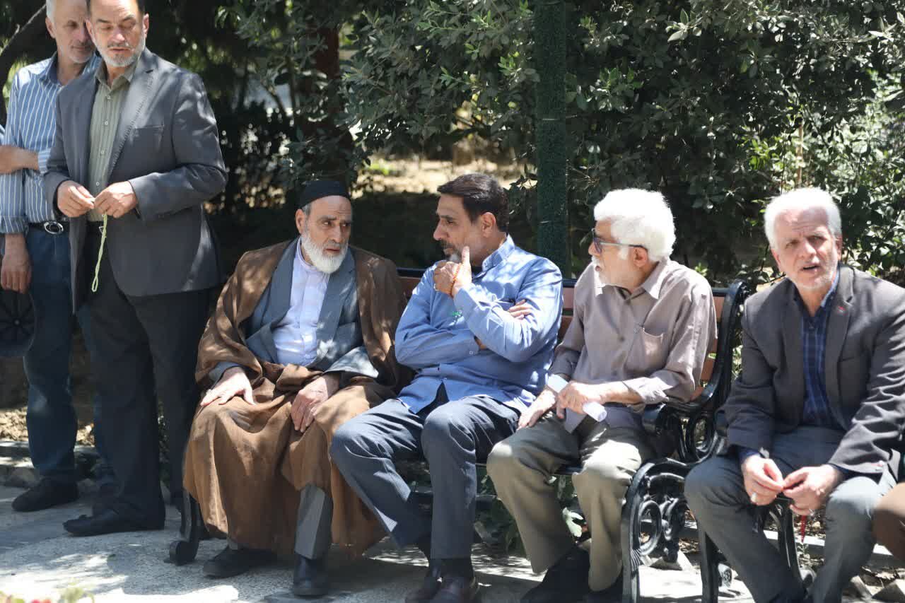 تصاویر/ مراسم گرامیداشت دو تن از پیرغلامان اهل‌بیت(ع)