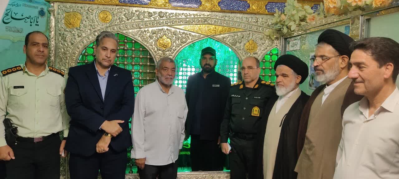 آیین غبارروبی و عطرافشانی امامزاده شاه سلطان حسین (ع) روستای ابیازن برگزار شد+عکس
