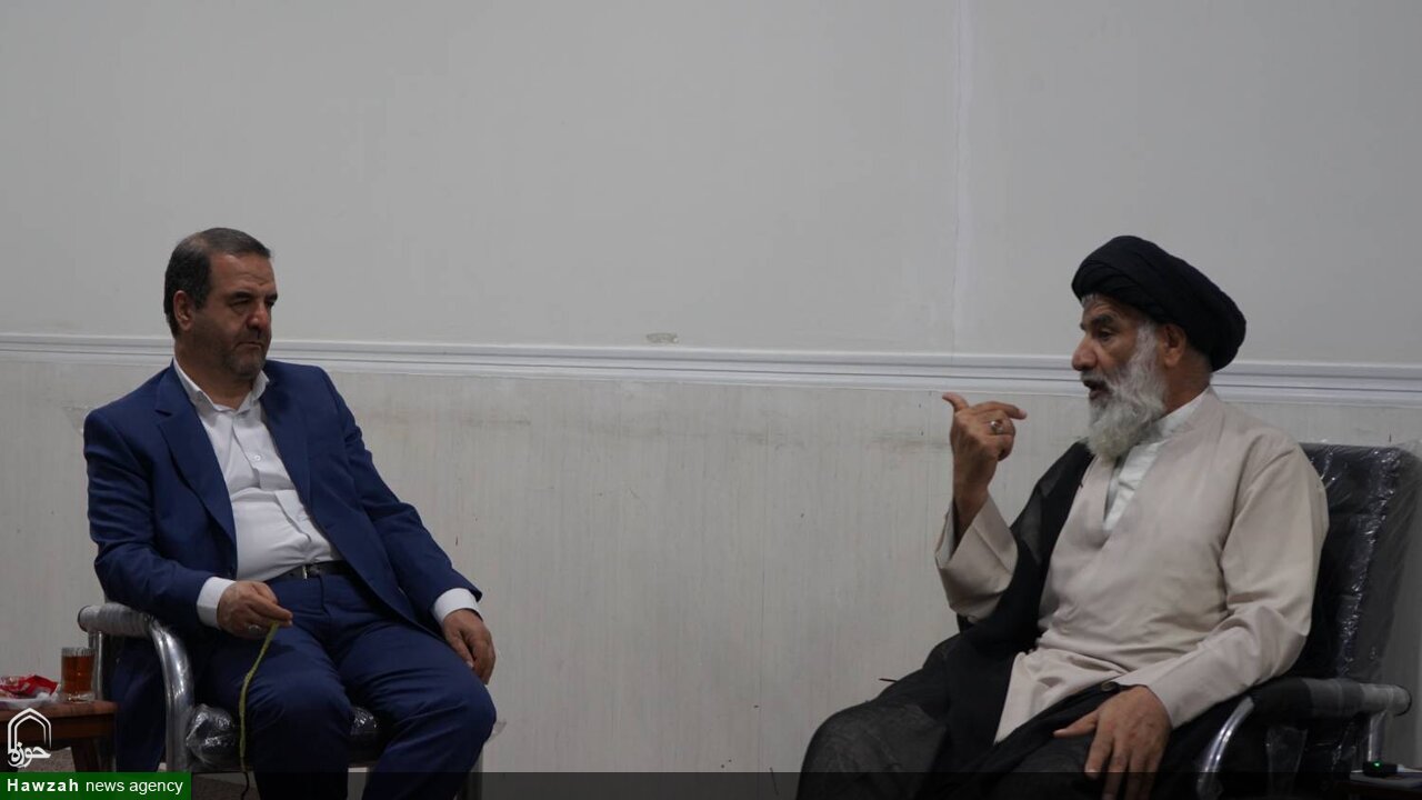دیدار رییس سازمان تعزیرات حکومتی با نماینده ولی فقیه در خوزستان