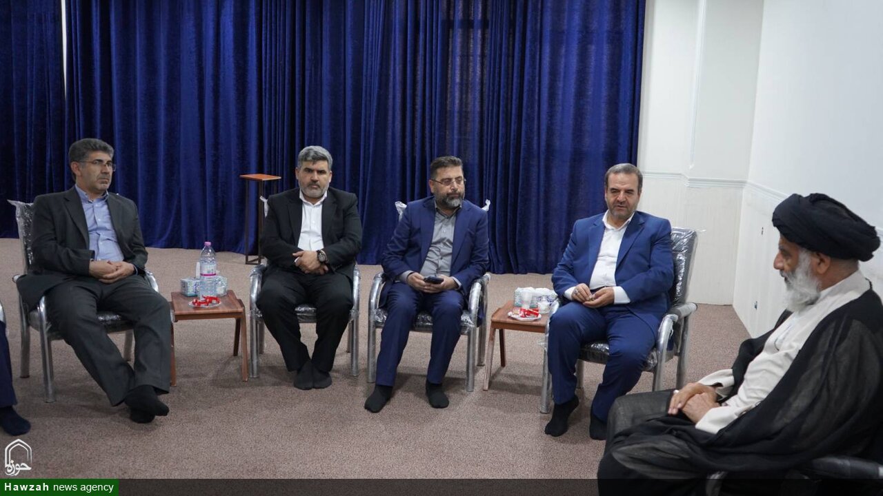 دیدار رییس سازمان تعزیرات حکومتی با نماینده ولی فقیه در خوزستان