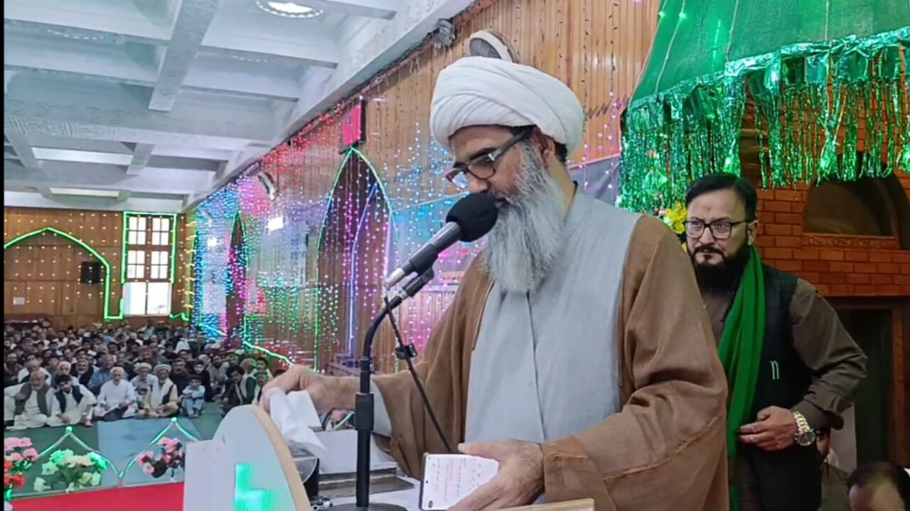 سکردو میں ولادتِ صادقین کے موقع پر پروقار جشن: سیرتِ صادقین؛ امتِ مسلمہ کے لیے عظیم عملی نمونہ، علماء کا خطاب