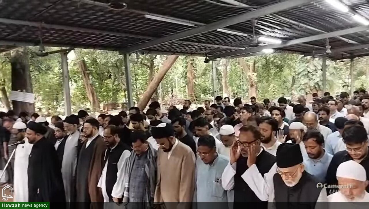 مولانا سید ابوالقاسم رضوی کی والدۂ محترمہ سپردِ خاک،علماء و مومنین کی بڑی تعداد میں شرکت
