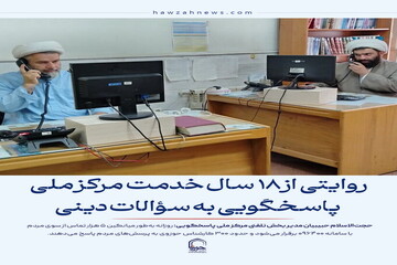 عکس نوشت| روایتی از ۱۸ سال خدمت مرکز ملی پاسخگویی به سؤالات دینی