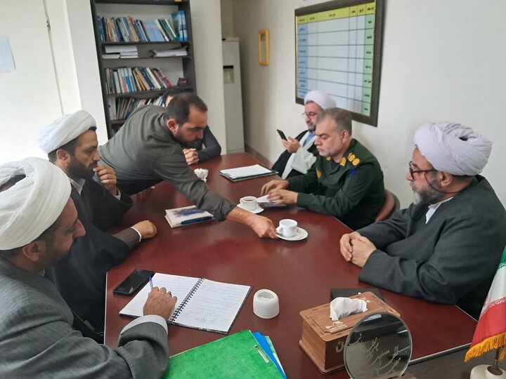 تصاویر/ جلسه قرارگاه راهبری و پشتیبانی مساجد شهرستان گلوگاه