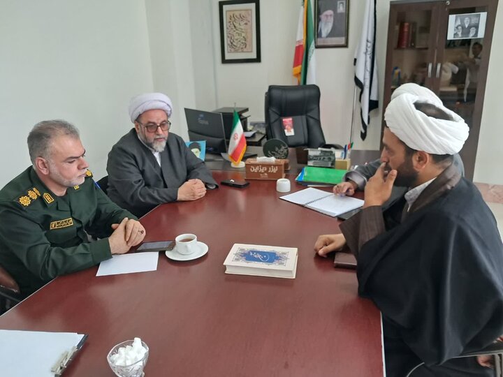 تصاویر/ جلسه قرارگاه راهبری و پشتیبانی مساجد شهرستان گلوگاه