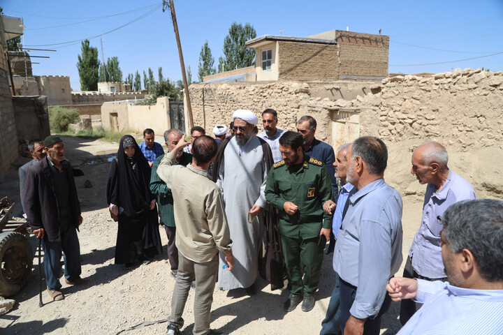 تصاویر / بررسی مشکلات و دغدغه‌های اهالی روستای قهورد