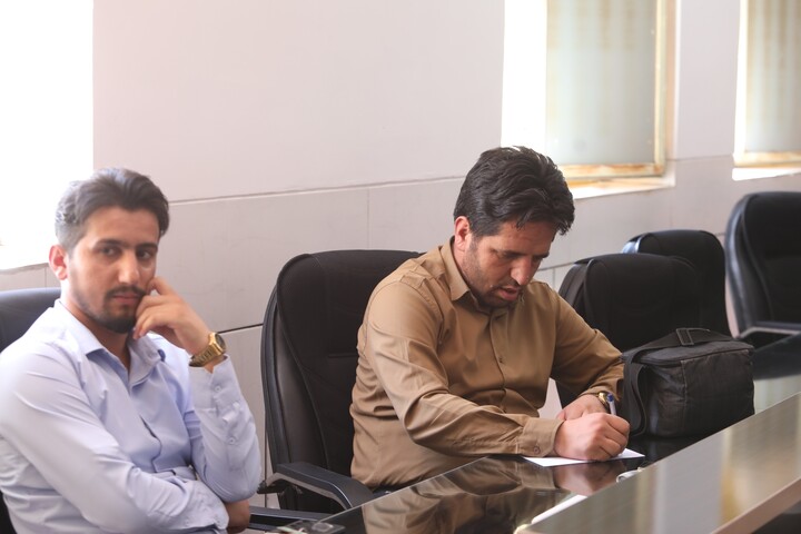 تصاویر/ نشست خبری مدیر حوزه‌ علمیه چهارمحال و بختیاری