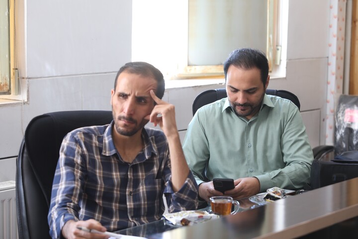 تصاویر/ نشست خبری مدیر حوزه‌ علمیه چهارمحال و بختیاری