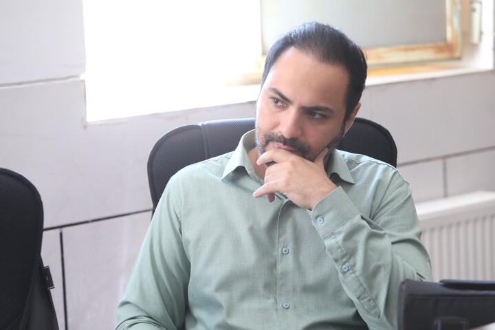 تصاویر/ نشست خبری مدیر حوزه‌ علمیه چهارمحال و بختیاری