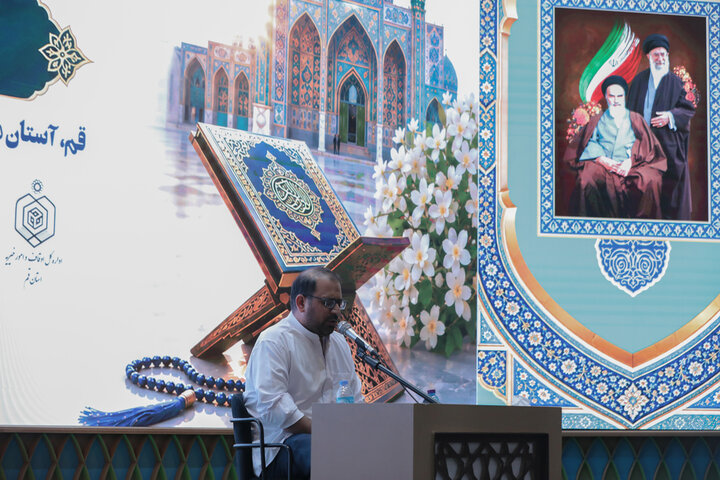 تصاویر/ آغاز رقابت برادران در چهل‌ونهمین دوره مسابقات سراسری قرآن کریم اوقاف استان قم