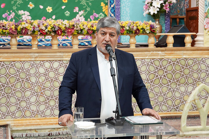 آیین خطبه‌خوانی سالروز ورود حضرت فاطمه معصومه (س) به قم برگزار شد