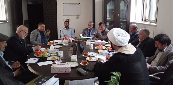 تصاویر/ نشست علمی نخبگان فرهنگی با موضوع «راهکارهایی برای مبارزه با شبیخون فرهنگی» در دفتر آیت الله جوادی آملی