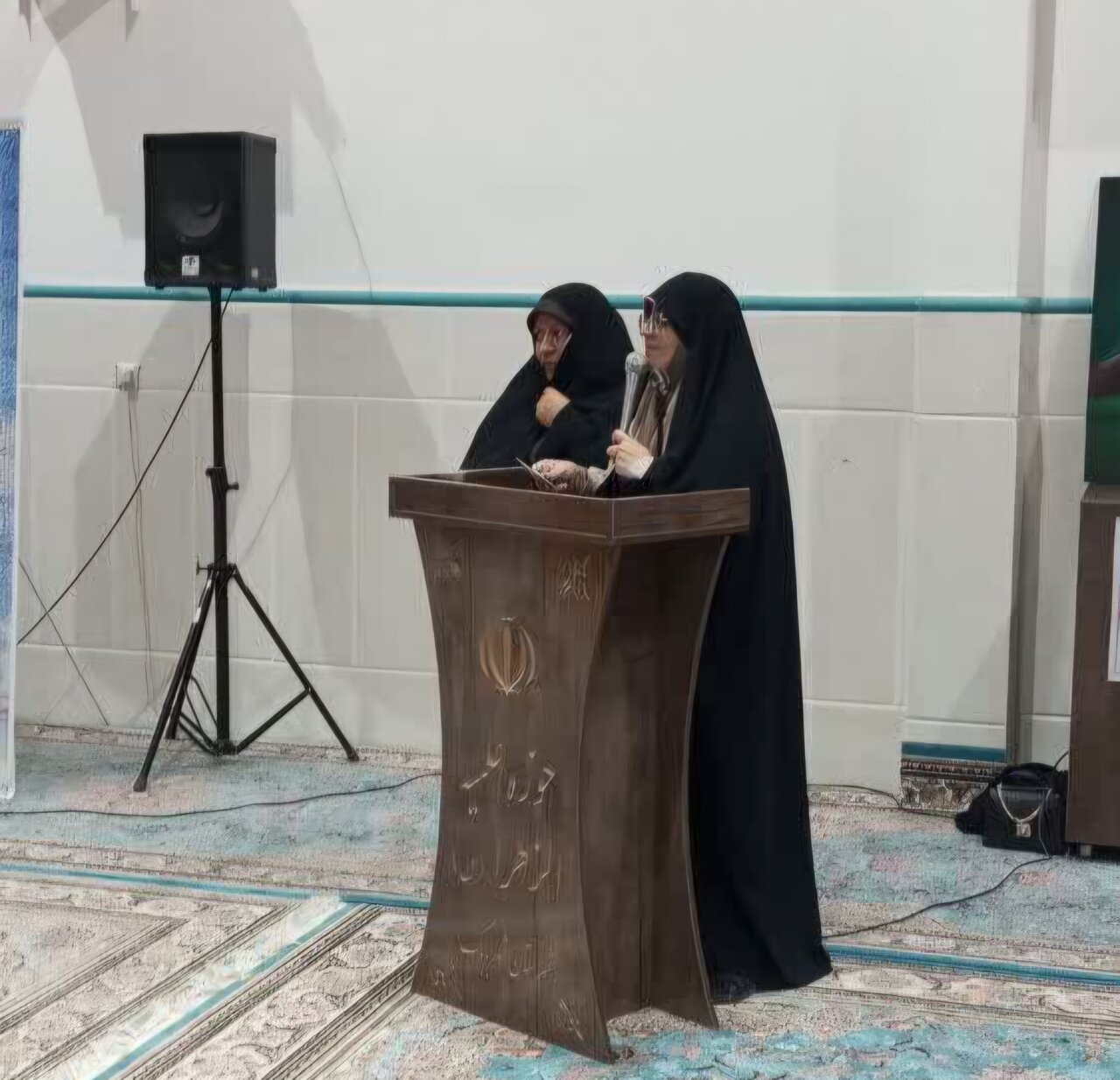 مراسم جشن میلاد پیامبر در مدرسه علمیه الزهرا شهربابک