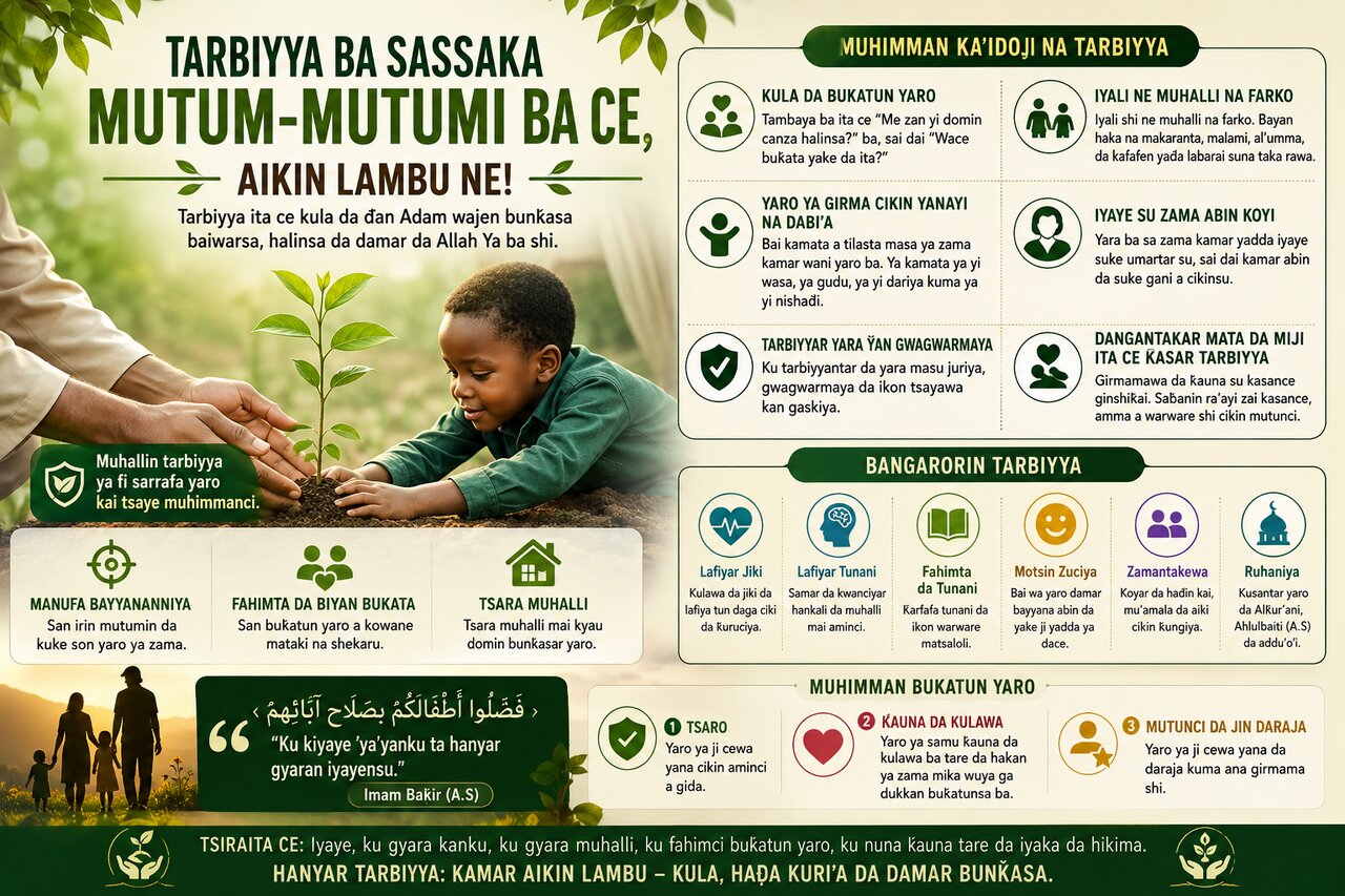 Ilimin Iyali | Daga Farko Zuwa Ƙarshe na Tarbiyyar Yara; Wane Irin Iyali Ne Zai Iya Shirya ‘Ya’yansa Domin Duniyar Yau? (2)