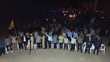 طنین فریادهای انقلابی در صد و هشتاد و ششمین «موج» نطنز/ تأکید بر بصیرت‌افزایی و پاسداری از آرمان‌های مهدوی
