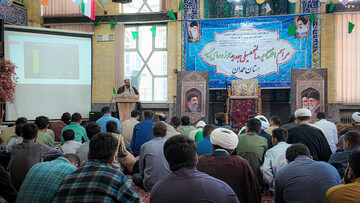 تصاویر/ افتتاحیه سال تحصیلی ۱۴۰۵–۱۴۰۶ و اختتامیه دوازدهمین جشنواره علامه حلی حوزه علمیه همدان