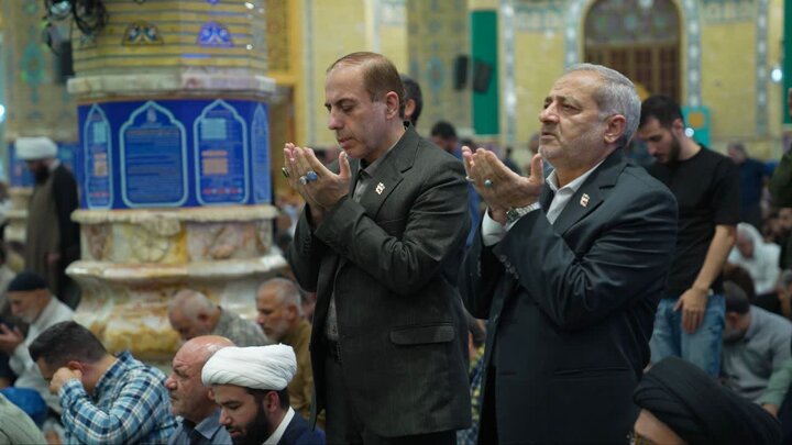 تشرف وزیر آموزش و پرورش به آستان مقدس مسجد جمکران + عکس