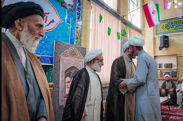تصاویر/افتتاحیه سال تحصیلی ۱۴۰۵–۱۴۰۶ و اختتامیه دوازدهمین جشنواره علامه حلی حوزه علمیه همدان