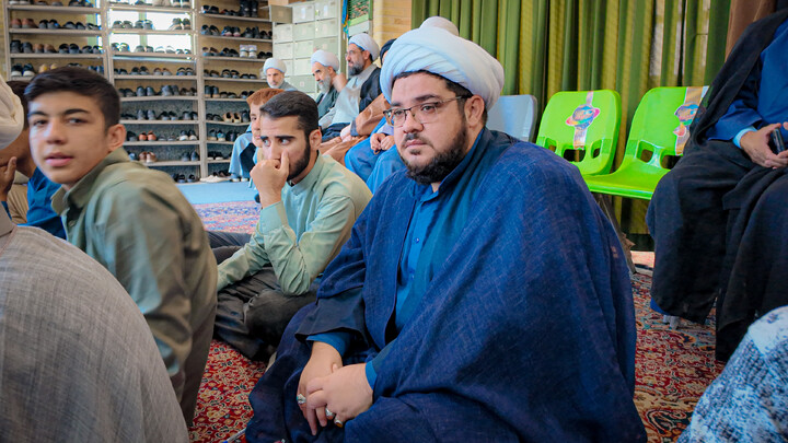 تصاویر/افتتاحیه سال تحصیلی ۱۴۰۵–۱۴۰۶ و اختتامیه دوازدهمین جشنواره علامه حلی حوزه علمیه همدان