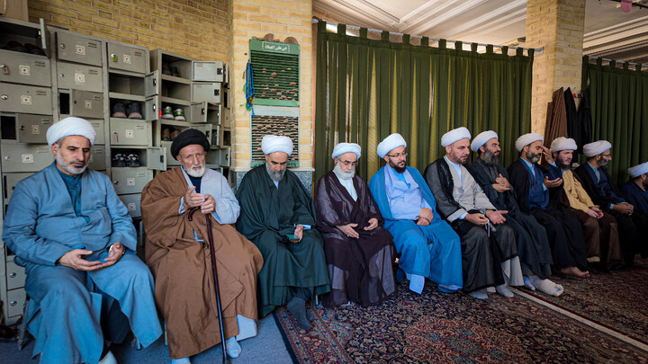 تصاویر/افتتاحیه سال تحصیلی ۱۴۰۵–۱۴۰۶ و اختتامیه دوازدهمین جشنواره علامه حلی حوزه علمیه همدان