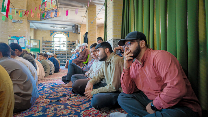 تصاویر/افتتاحیه سال تحصیلی ۱۴۰۵–۱۴۰۶ و اختتامیه دوازدهمین جشنواره علامه حلی حوزه علمیه همدان