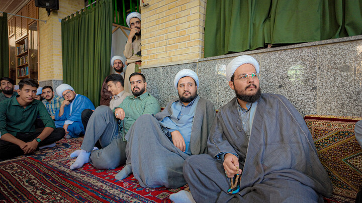 تصاویر/افتتاحیه سال تحصیلی ۱۴۰۵–۱۴۰۶ و اختتامیه دوازدهمین جشنواره علامه حلی حوزه علمیه همدان