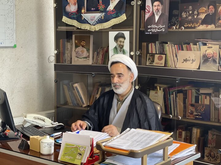 تصاویر/ تدریس امام جمعه نوشهر در پودمان معارف توحیدی