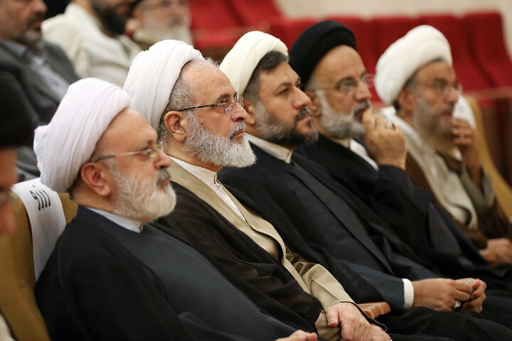 تصاویر/ آیین رونمایی از محصولات فناورانه علوم اسلامی موسسه علم، تمدن و عرفان
