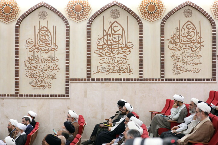 تصاویر/ آیین رونمایی از محصولات فناورانه علوم اسلامی موسسه علم، تمدن و عرفان