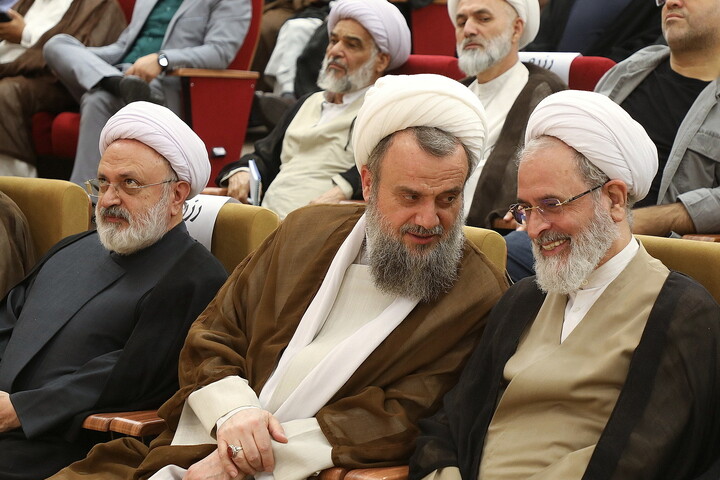 تصاویر/ آیین رونمایی از محصولات فناورانه علوم اسلامی موسسه علم، تمدن و عرفان