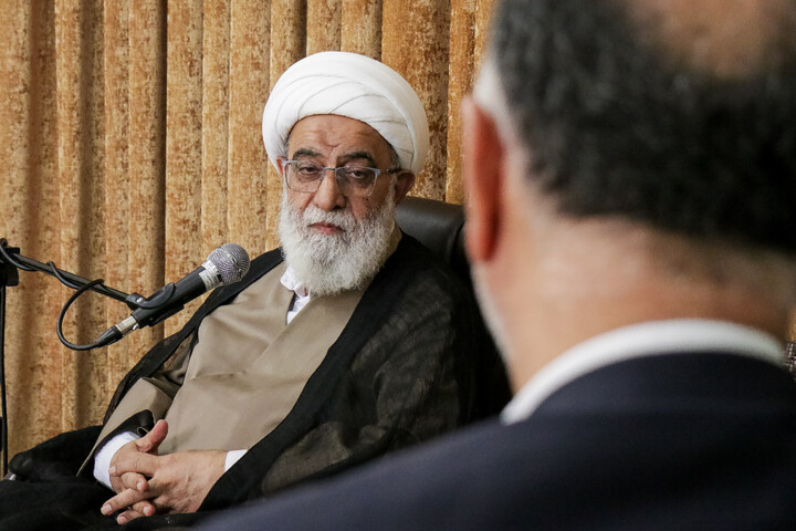 تصاویر/ دیدار علیرضا کاظمی وزیر آموزش و پرورش با آیت الله شب زنده دار
