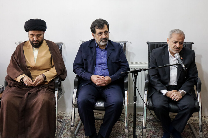 تصاویر/ دیدار علیرضا کاظمی وزیر آموزش و پرورش با آیت الله شب زنده دار