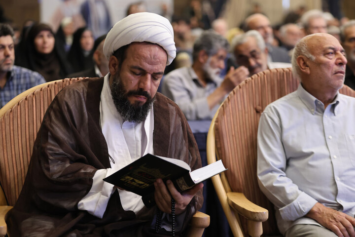 آیین پاسداشت حجت الاسلام والمسلمین حسین انصاریان در همدان
