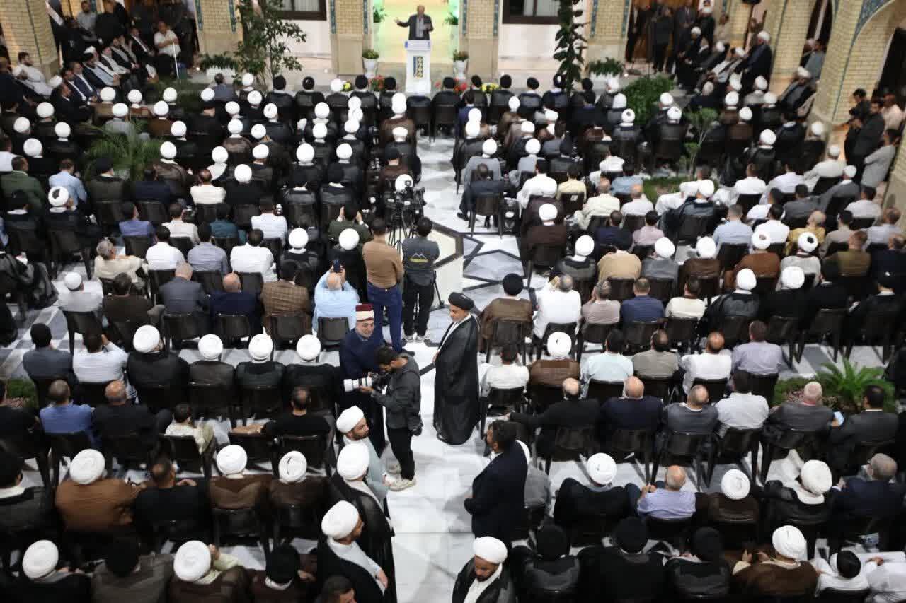 افتتاح مدرسة آية الله الكاظمي للعلوم الحوزوية بجوار الصحن الكاظمي الشريف (فيديو و صور)