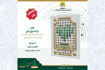 کتاب «پا به پای دل» منتشر شد