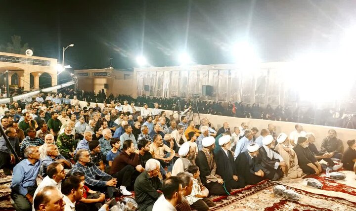 تصاویر/بیست‌و پنجمین یادواره شهدای جوشقان مرکزی کاشان