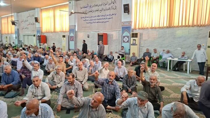 تصاویر/ نماز عبادی سیاسی جمعه در شهرستان فریدونکنار