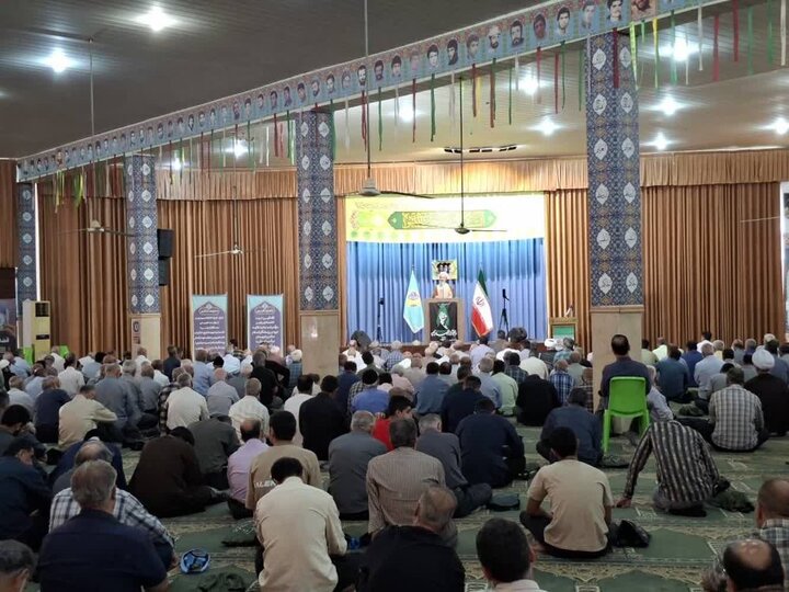 تصاویر/ نماز عبادی سیاسی جمعه در شهرستان فریدونکنار
