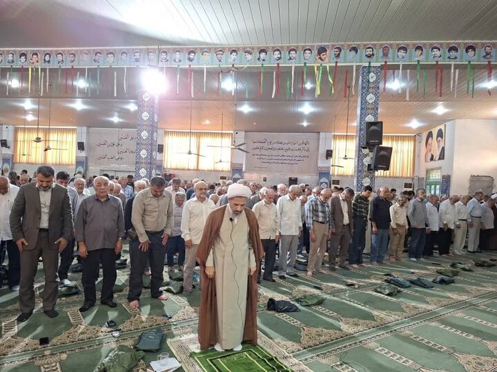 تصاویر/ نماز عبادی سیاسی جمعه در شهرستان فریدونکنار