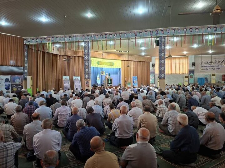 تصاویر/ نماز عبادی سیاسی جمعه در شهرستان فریدونکنار